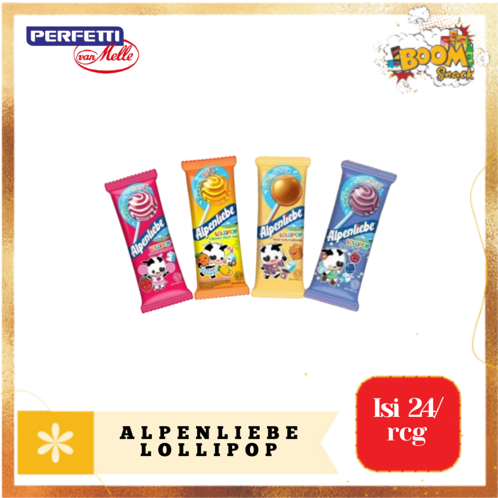 

Alpenliebe Lolipop Renteng isi 24pcs