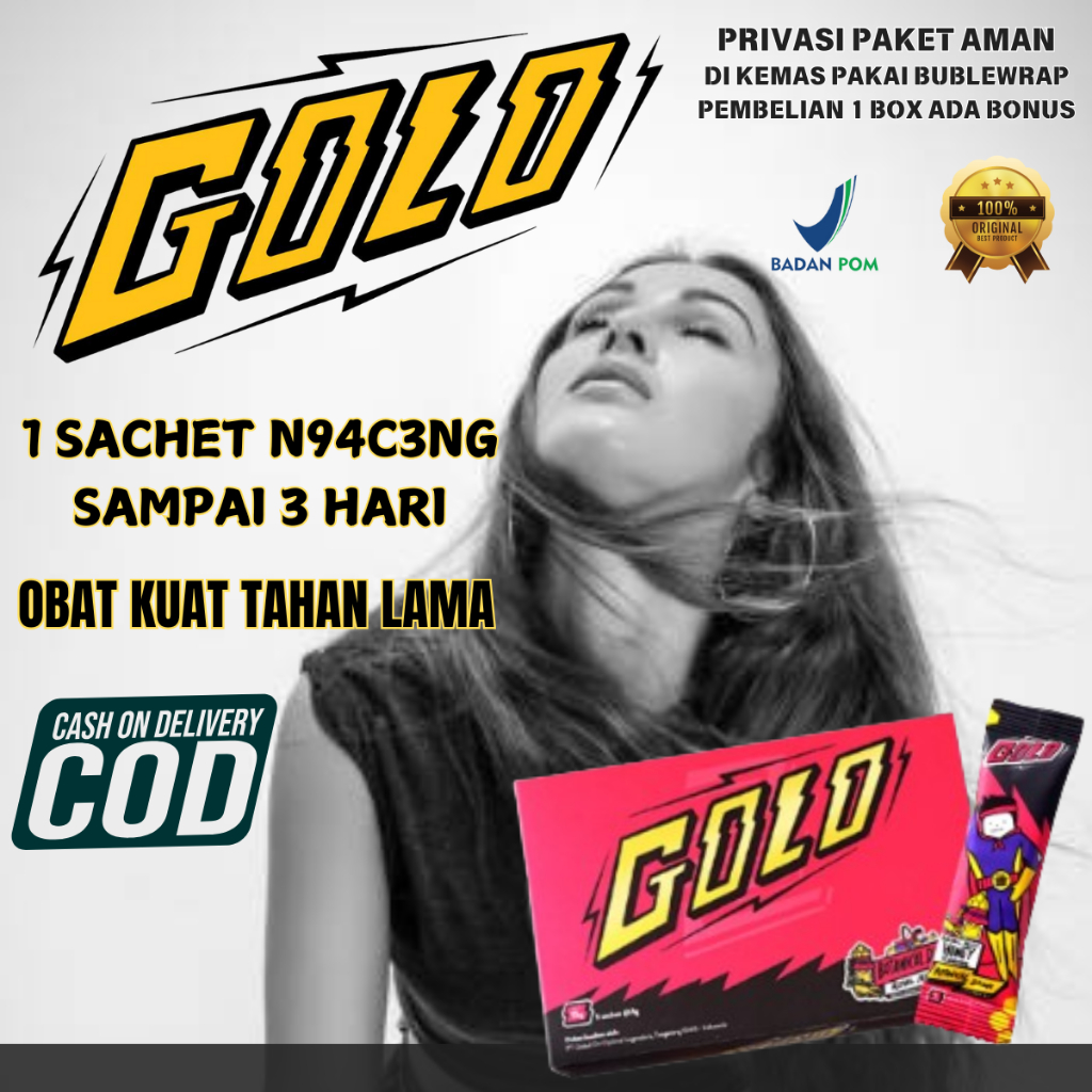 Mister Golo Ginseng Ori |  mister golo original eceran |1 box 5 sachet | golo suplemen pria herbal o