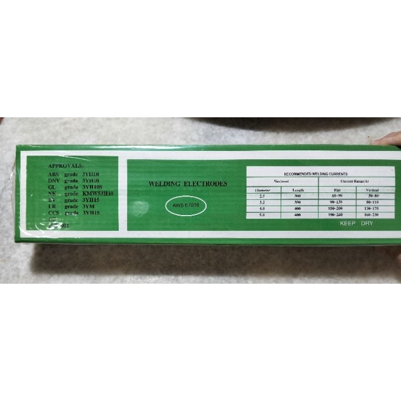 Kawat Las LB52 3.2 mm (5kg) Murah Meriah AWS E7018