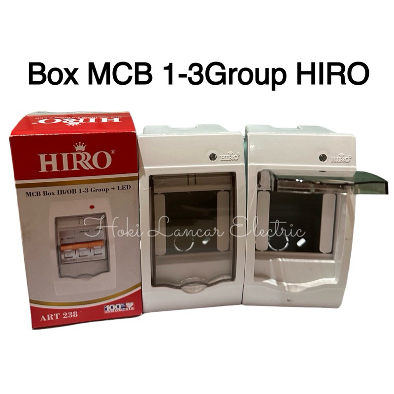 Box MCB 3 Group Tutup Merk HIRO / DEXTA Box MCB 1-3 Group Tutup Box MCB 1-3 Phase Inbow / Outbow