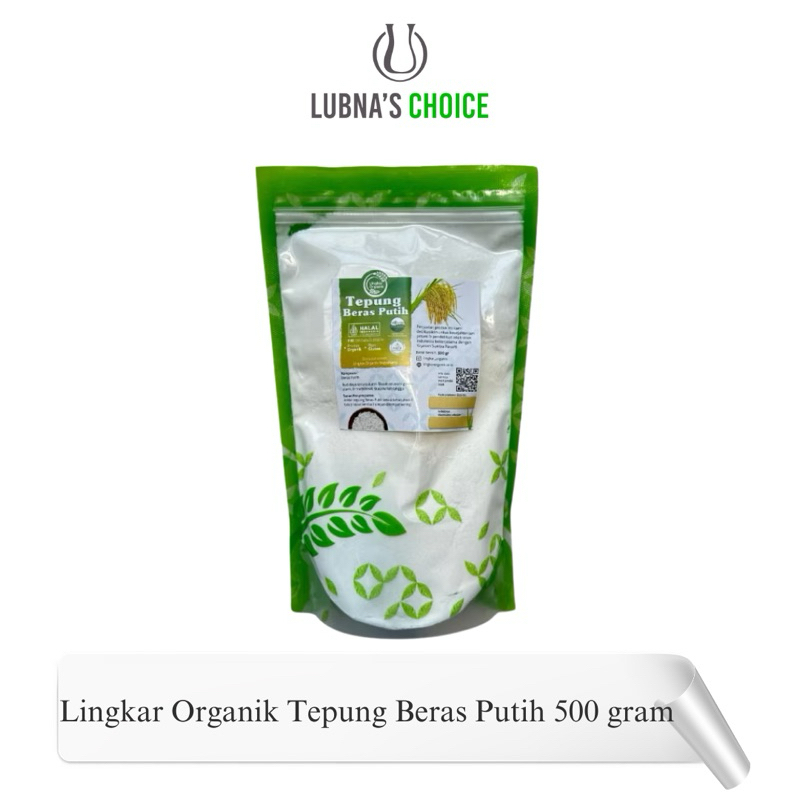 

Lingkar Organik - Tepung Beras Putih 500 gram