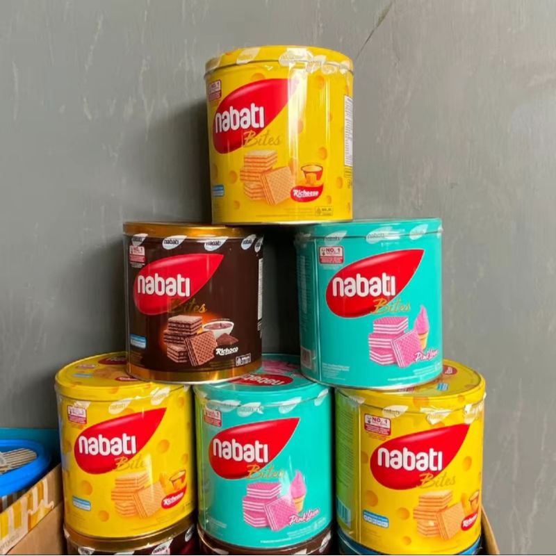 

Nabati Kaleng 1 Dus [isi 6 pcs] Nabati Toples Lebaran jajan Lebaran Parcel Lebaran