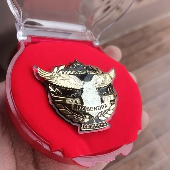 Pin angkatan Bintara N46ENDRA GAJA5ORA pdh polri | pin nagendra gajasora