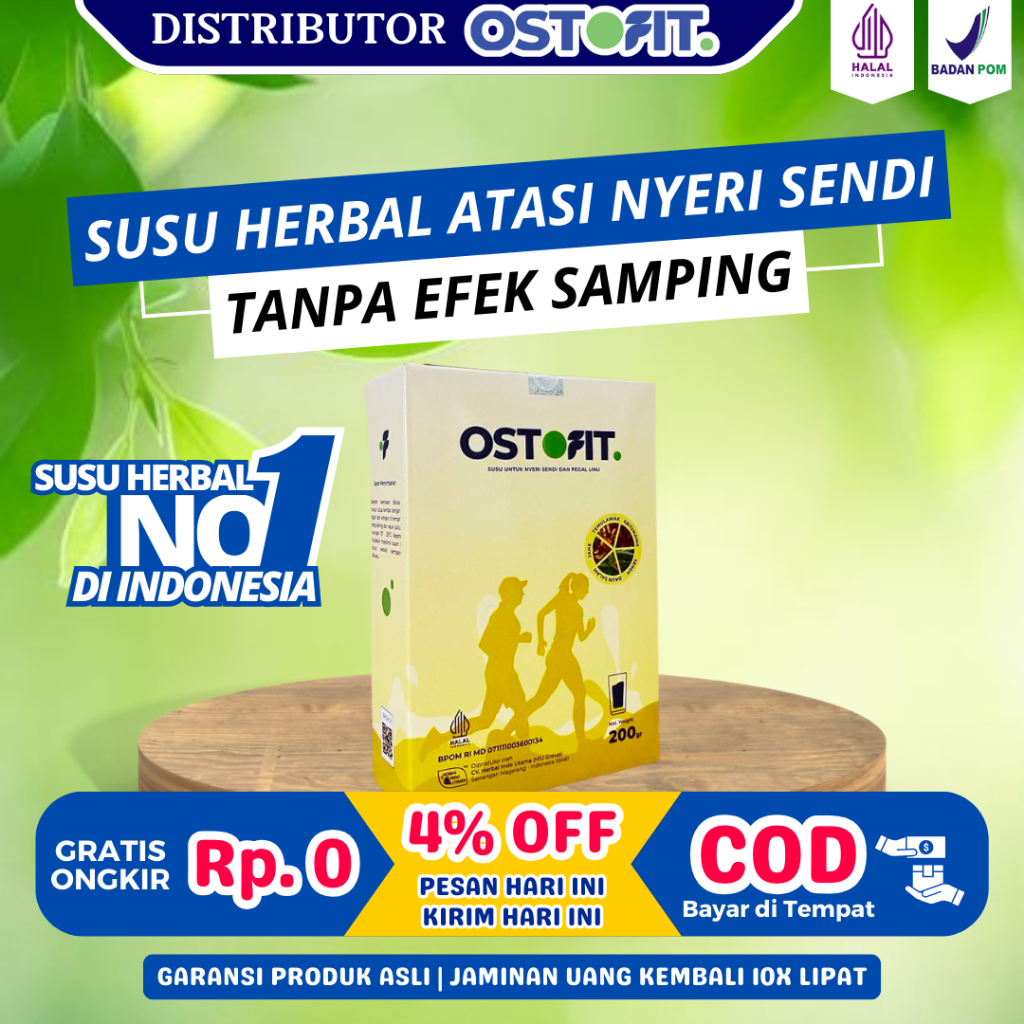 

OSTOFIT - Susu Herbal Untuk Atasi Segala Permasalahan Tulang dan Sendi Secara Alami