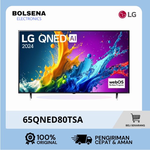 LG 65QNED80 65QNED80TSA 4K UHD QNED Smart TV 65 Inch // LG QNED