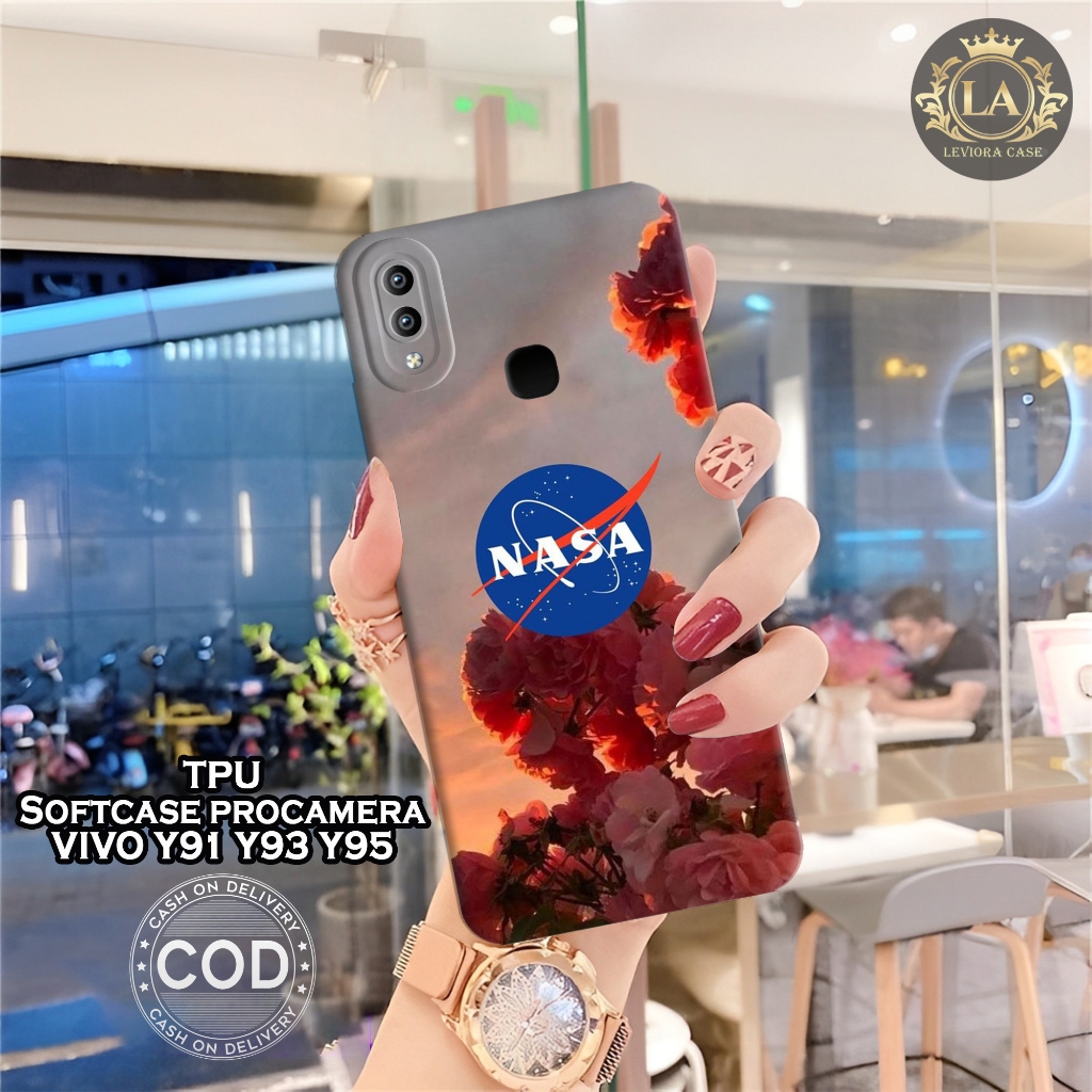 Case VIVO Y91 Y93 Y95 Terbaru - Leviora Case - Fashion Case NASA - Softcase VIVO Y91 Y93 Y95 - Case 