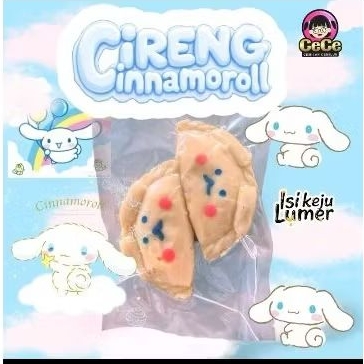 

Cireng Karakter Cinnamoroll Isi Keju Lumer 2pc - Makanan Beku - Frozen, Food