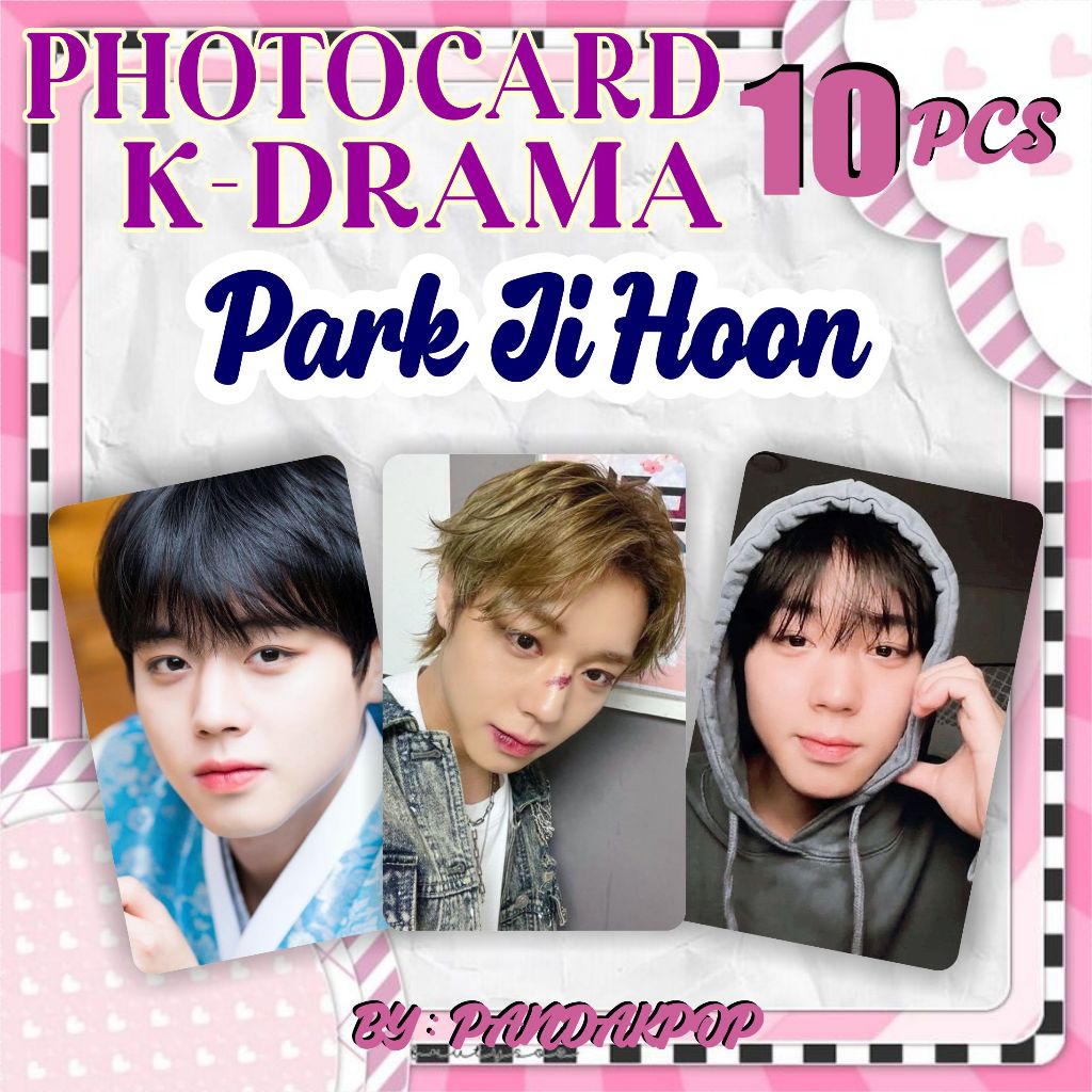 photocard drakor k-drama PREMIUM 10pcs park jihoon