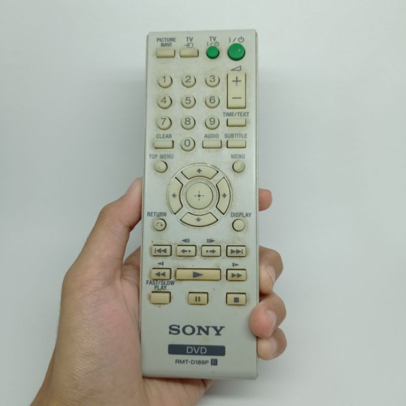 REMOTE AUDIO SYSTEM DVD ORIGINAL BERGARANSI SONY