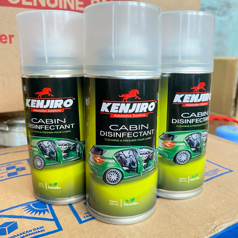 PENGHARUM RUANGAN MOBIL AROMA GREENTEA BY KENJIRO CABIN DISINFECTANT SPRAY 150ML