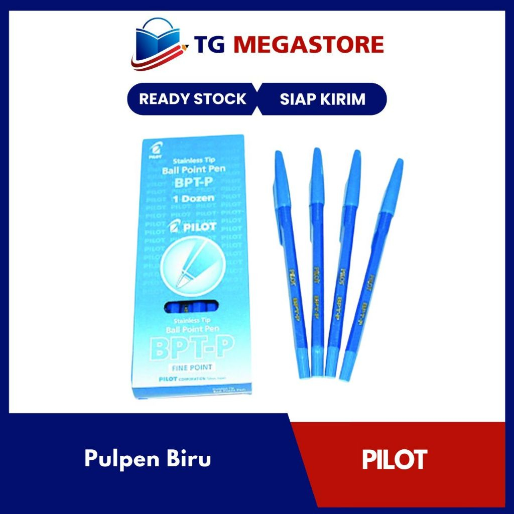 

Pulpen Pilot BPT-P ( Biru )