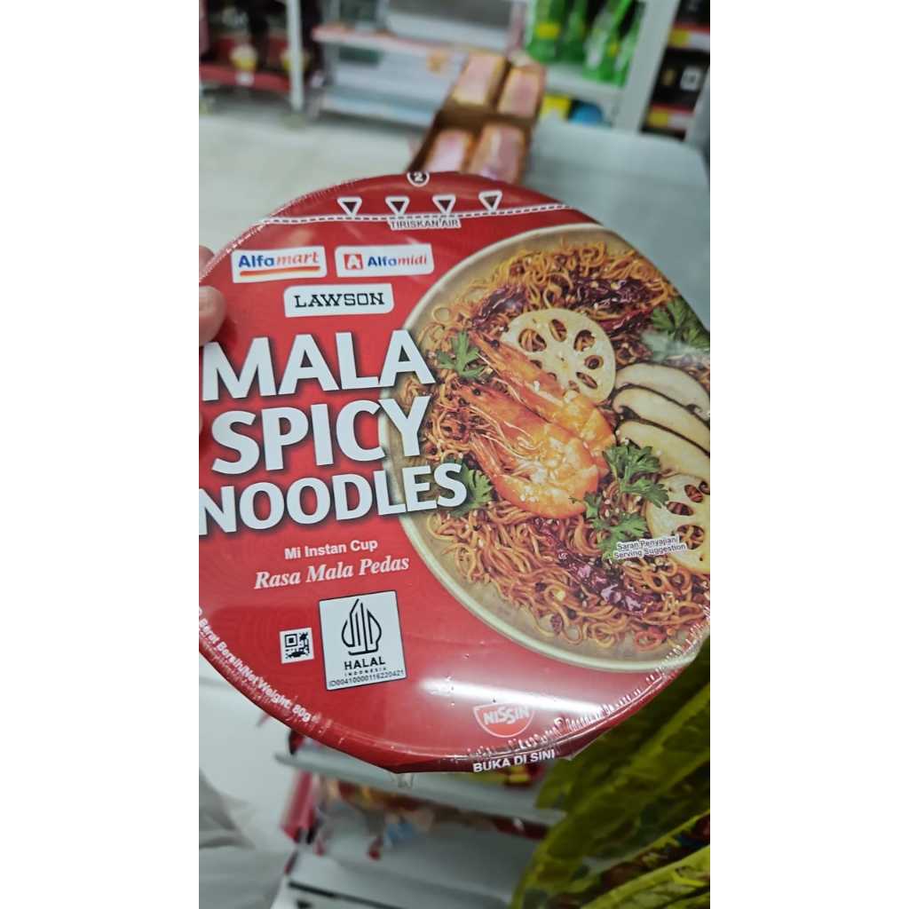 

Mi Instant Cup Alfamart Mala Pedas