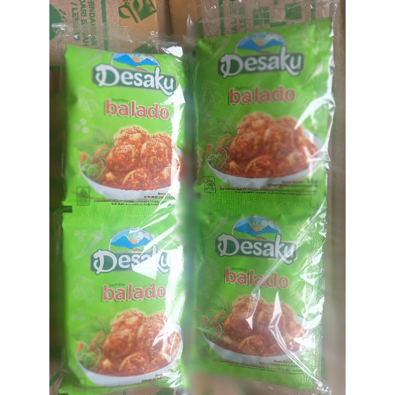 

Bumbu Rempah Asli Desaku Bubuk BALADO 12,5gr Sachet