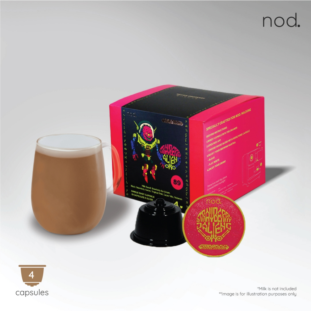 

NOD x Espresso Embassy Capsule - Coffee Series - Strawberry Alien