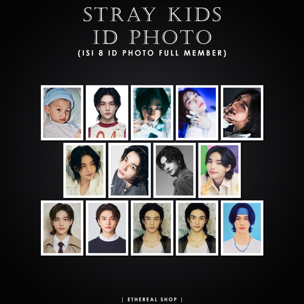 [ISI 8] ID PHOTO STRAY KIDS PAS FOTO STRAY KIDS PHOTOCARD STRAY KIDS