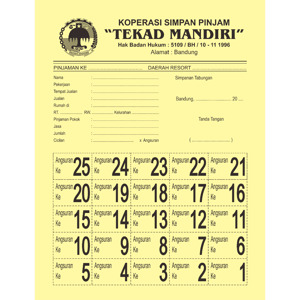 

Kartu KOPERASI / PROMIS Cetak CUSTOM TERMURAH (isi 100)