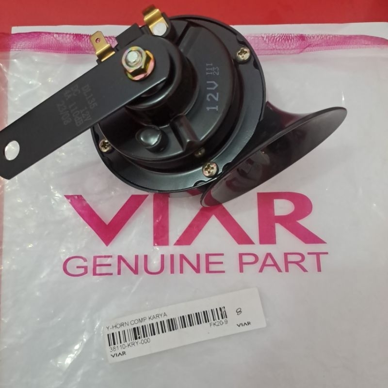 Klakson Keong untuk motor viar karya all tipe roda tiga