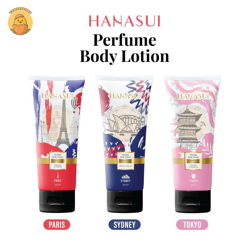 Hanasui Perfume Body Lotion Paris