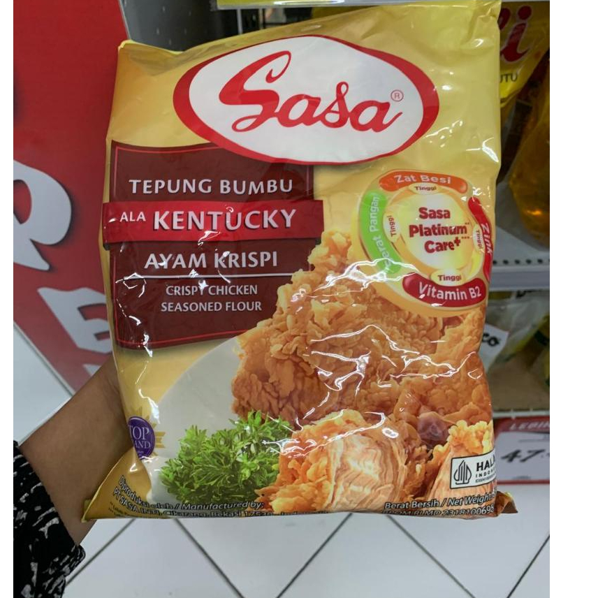 

Sasa Tepung Kentucky Krispi 850gr