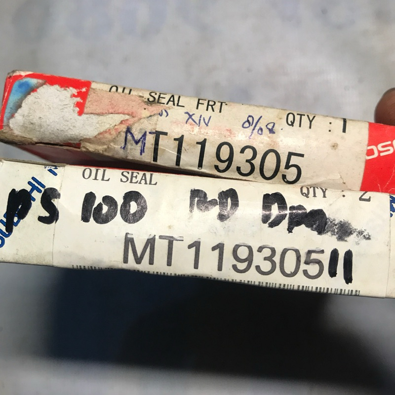 oil seal roda depan ps100 mt 119305