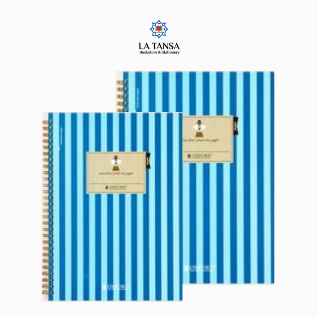 

NOTEBOOK OXFORD BONICREW SPIRAL A5 & B5 80" DR02A5-06