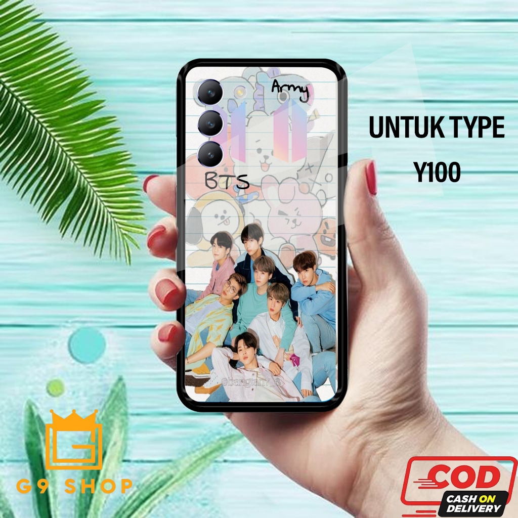 [gnine_case]case vivo y100-case Glossy-Pelindung )case(bts)softcase hp-case hp-casing hp-silikon-sof