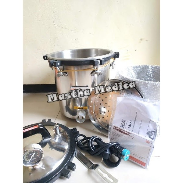 Autoclave 24 liter GEA YX24LM Stainless Steel Non Timer YX 24 LM