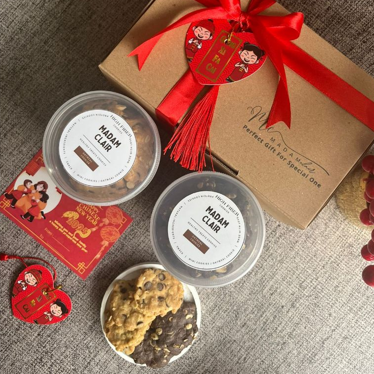 

Hampers Kue Lebaran Idul Fitri Imlek Chinese New Year Oatmeal Cookies Chochochip Cookies