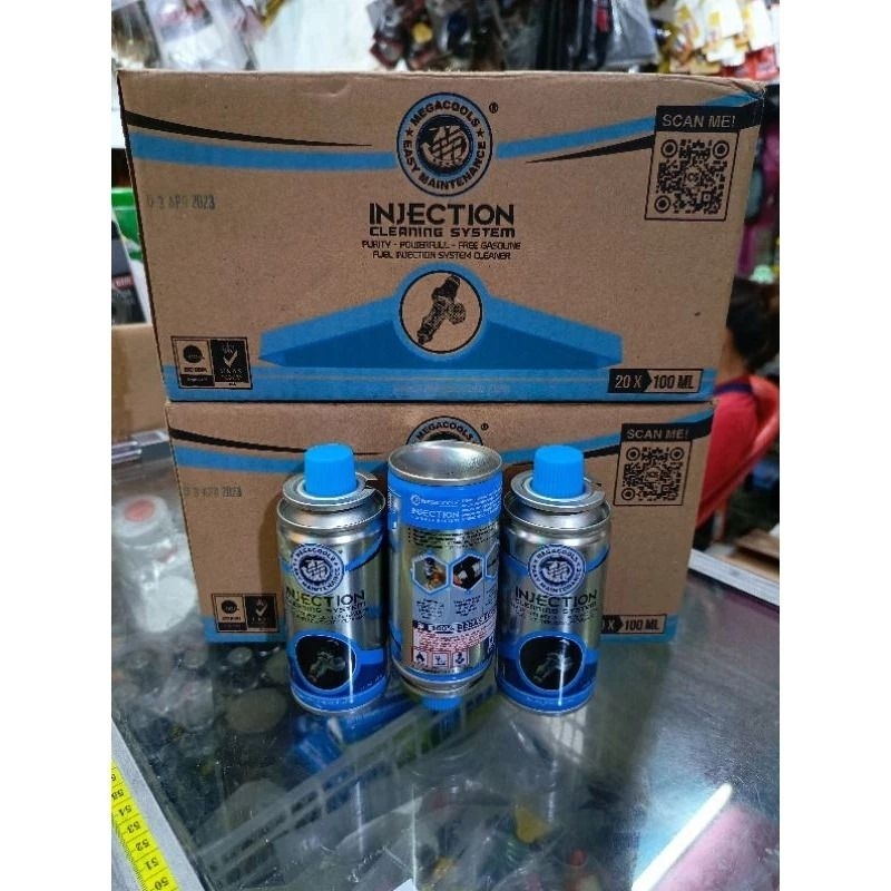 Pembersih Injektor Injection Cleaner Injeksi Kliner Megacool 100ML