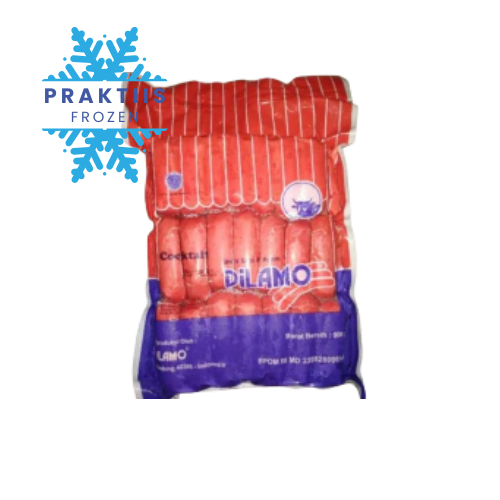 

DILAMO BEEF COCKTAIL 900GR SOSIS SAPI DAN AYAM DILAMO