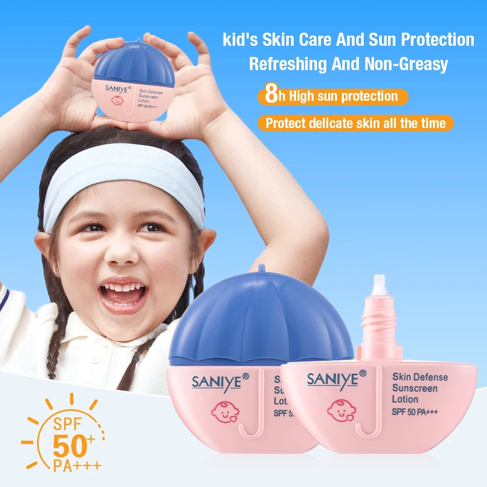 Saniye R1296 Skin Defense Sunscreen Kid's Lotion SPF 50 PA+++