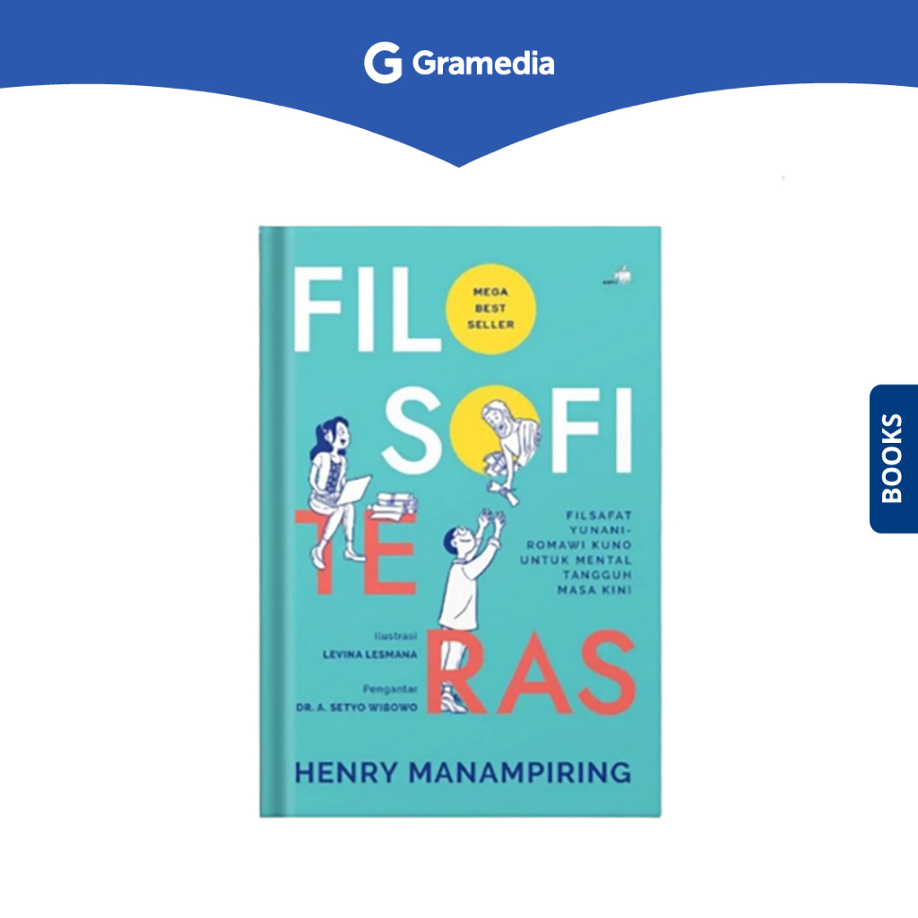 Gramedia Depok - Filosofi Teras HARDCOVER