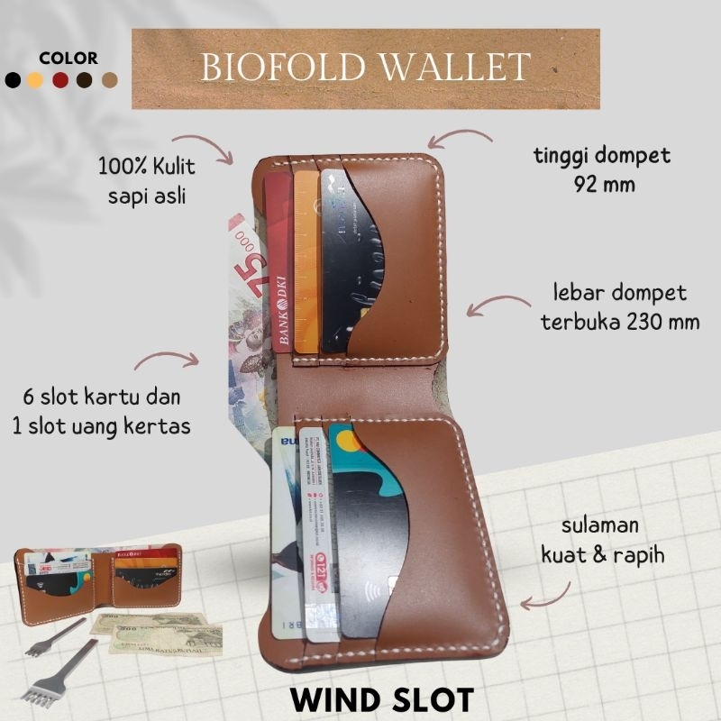 Dompet kulit safety/ Dompet pria/dompet kulit berkualitas/ Dompet kulit sulam