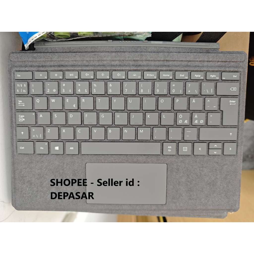 TYPE COVER KEYBOARD MICROSOFT SURFACE PRO 3 4 5 6 7 7+ SIGNATURE ALCANTARA ORIGINAL ORI ASLI