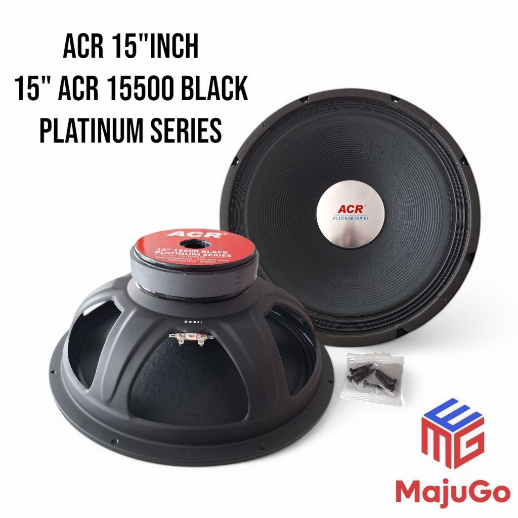 SPEAKER ACR 15 INCH 15500 BLACK PLATINUM SERIES