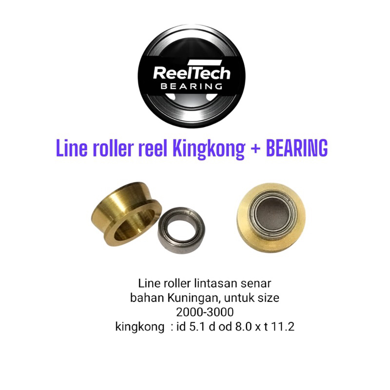 Line Roller Reel Kingkong + Bearing