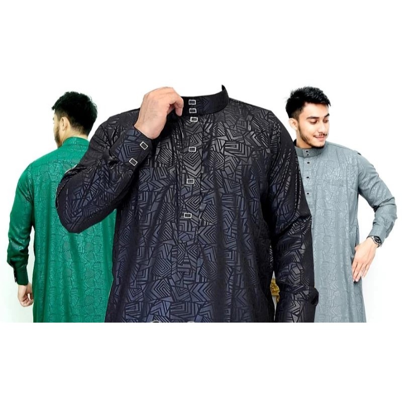 Jubah Slimfit Gamis Jubah Pria Jubah Pria Muslim MOTIF EMBOS