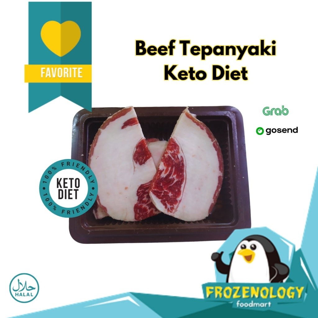 

Beef US Tepanyaki Keto Diet 250gr | Daging Sapi Amerika Potongan Keto Diet