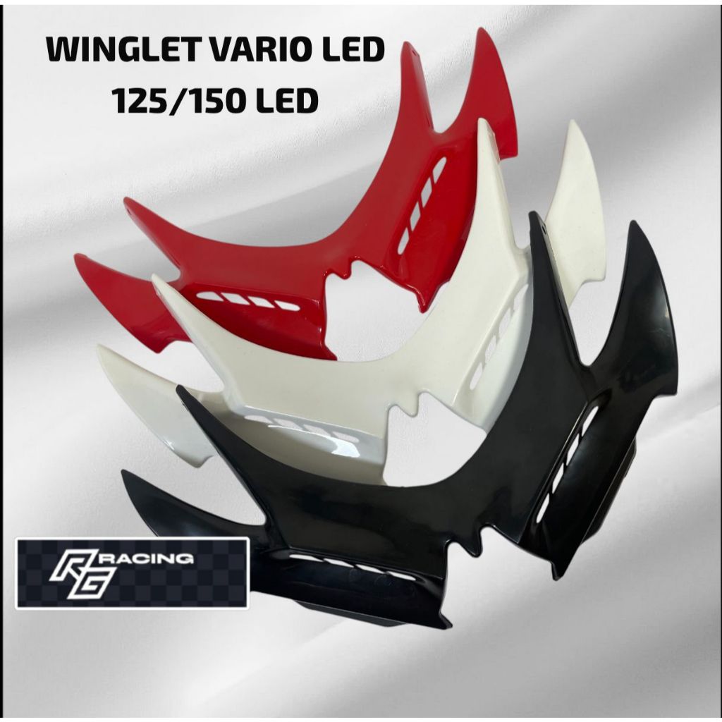 Racinggrup winglet vario150 new Winglet plastik vario125 new Winglet vario carbon keyless 2018 wingl