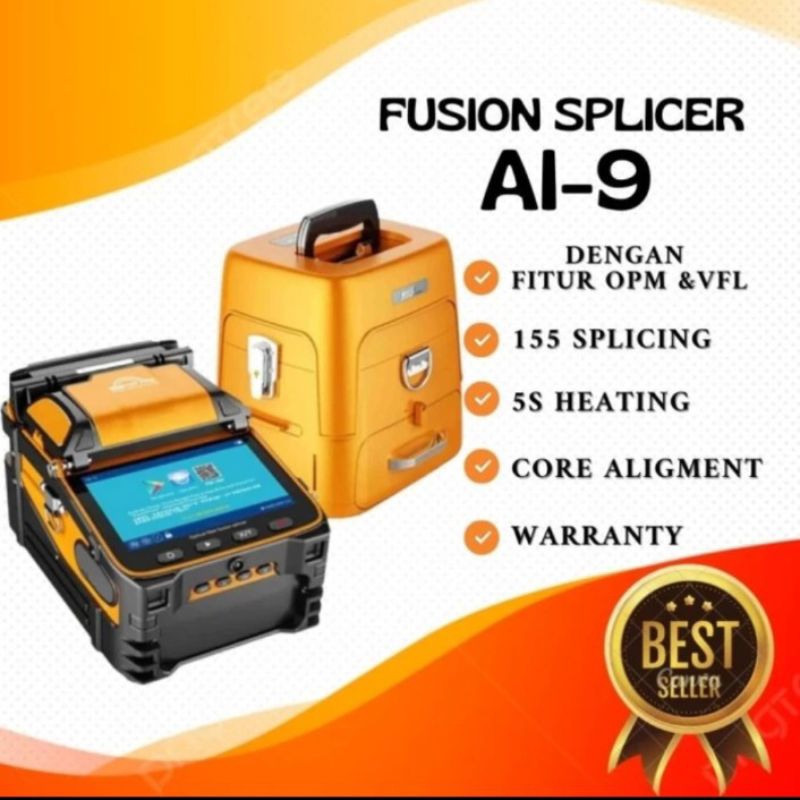 Fusion Splicer fiber optik Ai 9 Splicer Ai 9 OriginalS