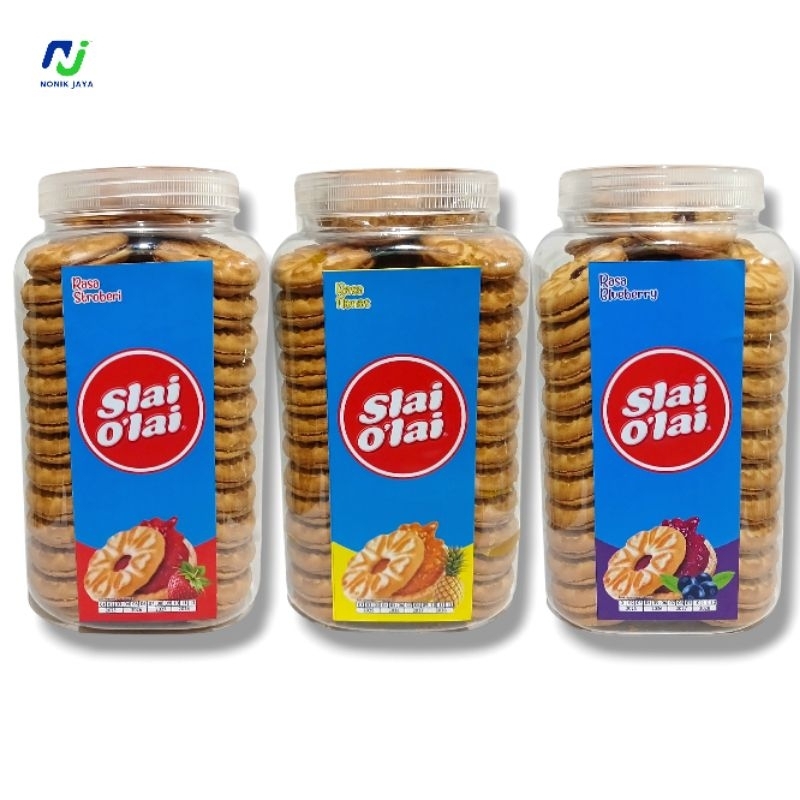 

( RAMADHAN SALE ) Slai O'lai Biskuit Toples Premium@725g - TERSEDIA 3 VARIAN