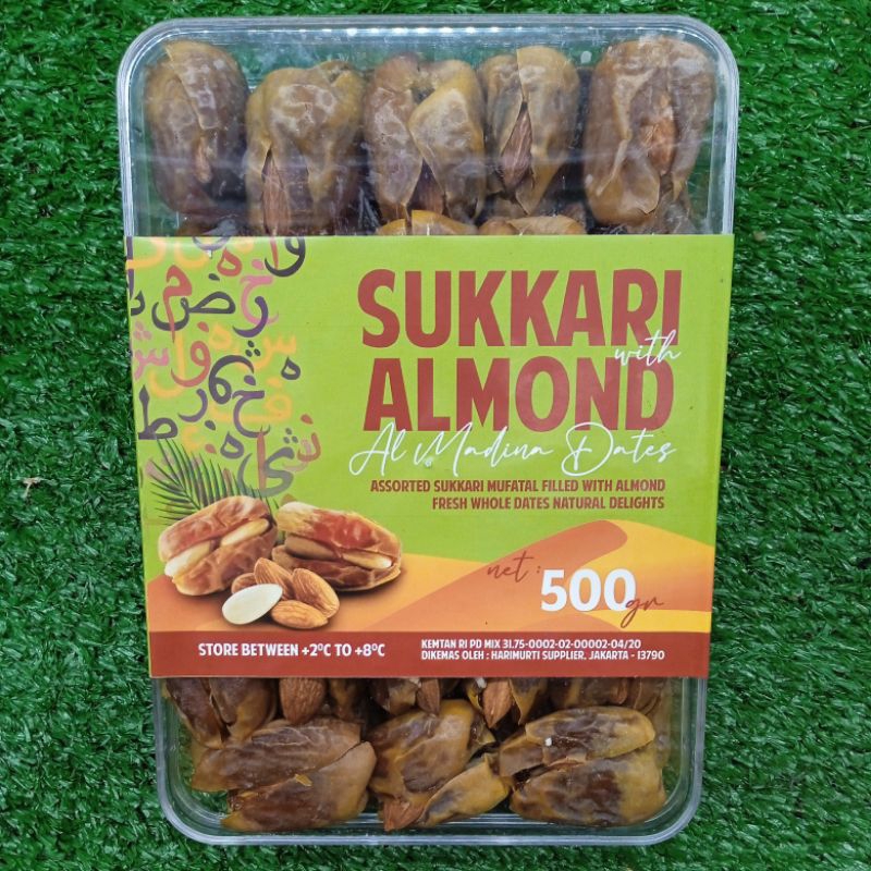 

KURMA SUKKARI ALMOND 500G /ASSORTED SUKKARI MUFATAL