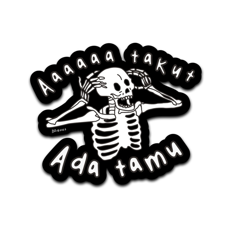 

Stiker Takut Tamu | Raina Pulang