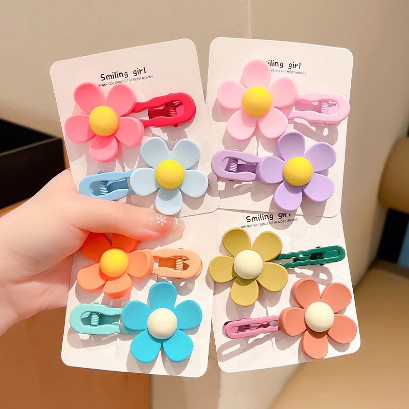 [UC] JEPIT RAMBUT ANAK MOTIF DAISY FASHION KOREA / AKSESORIS RAMBUT ANAK KOREA FLOWER CANTIK