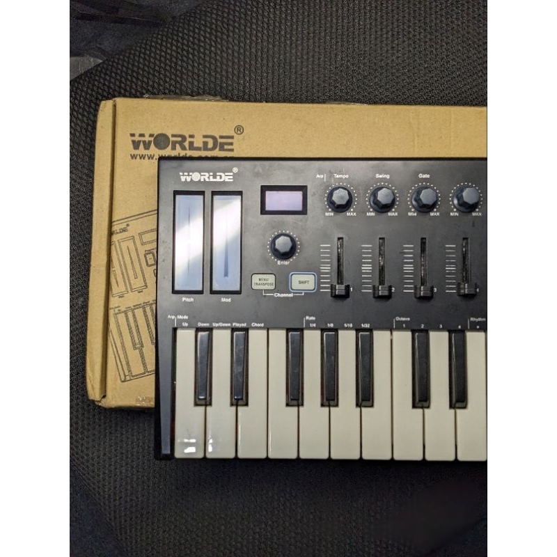 Worlde Panda Mini mkii MIDI controller bekas