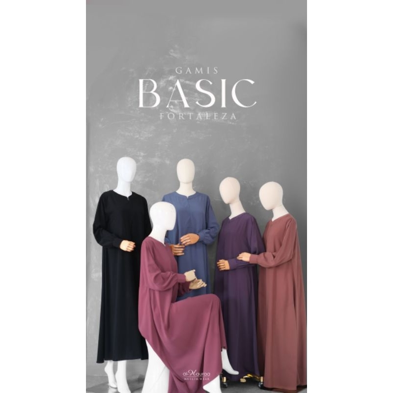 Gamis Basic Fortaleza by Alhauraa