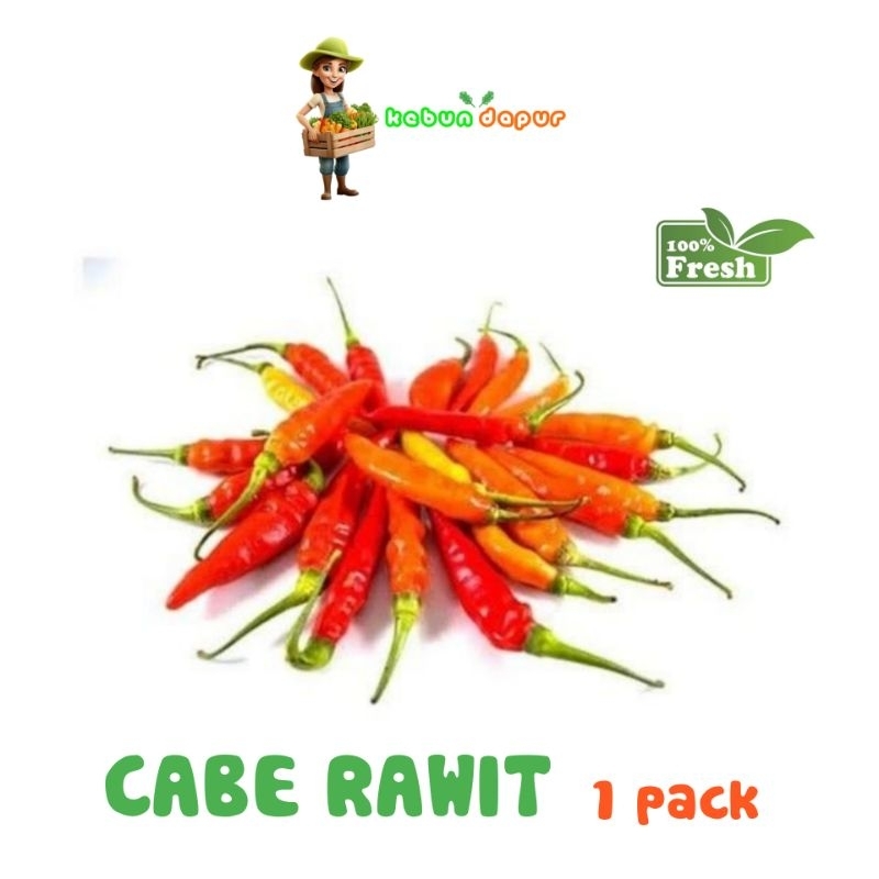 

CABE RAWIT MERAH Harga eceran -Kebun Dapur-