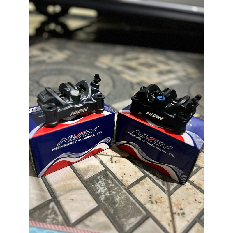 PROMO!!!!! CALIPER DEPAN NISIN TWIN AFRICA 4 PISTON KALIPER REM CAKRAM TERLARIS