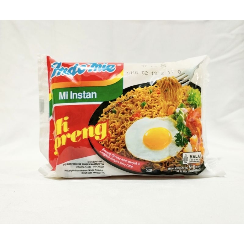 

Mie Instan Indomie Mie GORENG 85 gr [1 pcs]