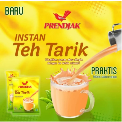

PRENDJAK Instan Teh Tarik 23gr x 20 Sachet